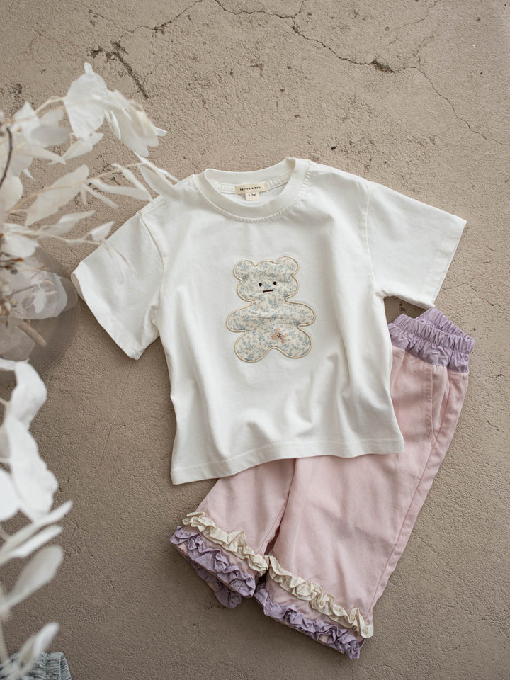 Bella Rose Cropped Pants - Soft Pink