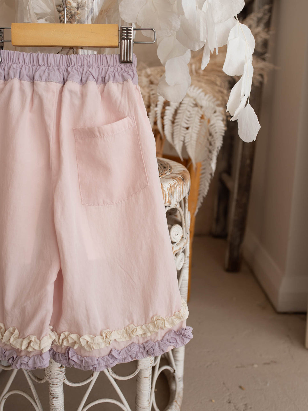 Bella Rose Cropped Pants - Soft Pink