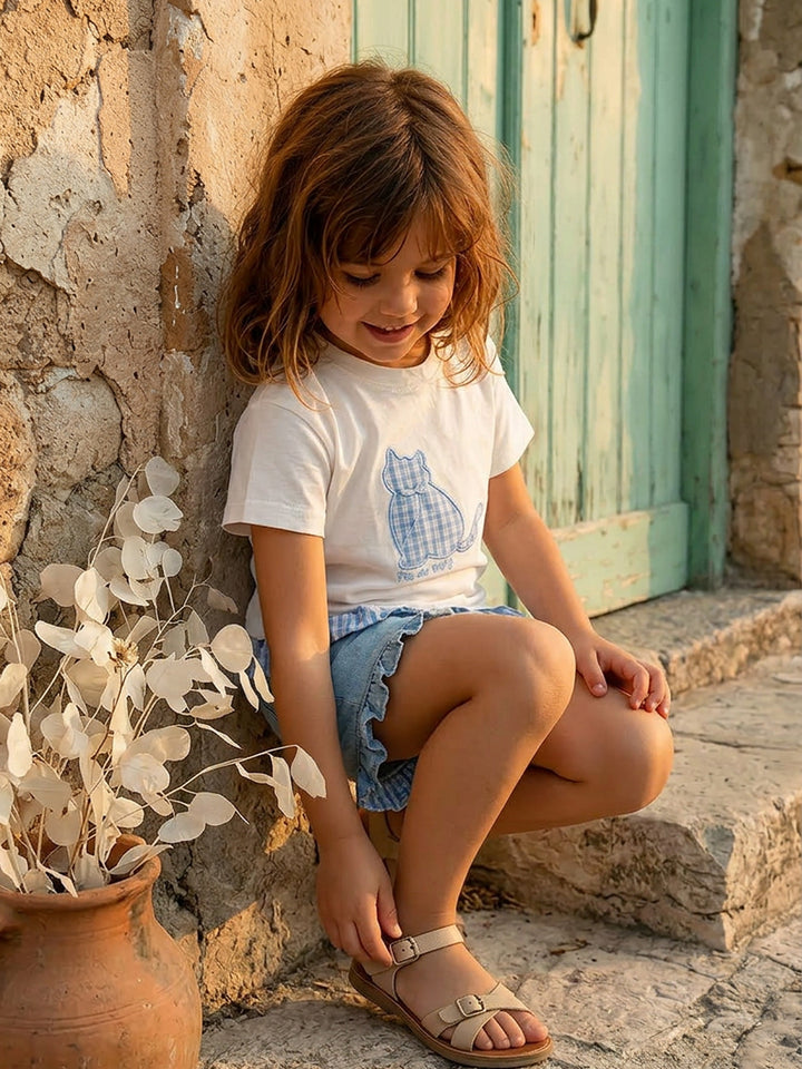 Milo Cat Tee – White