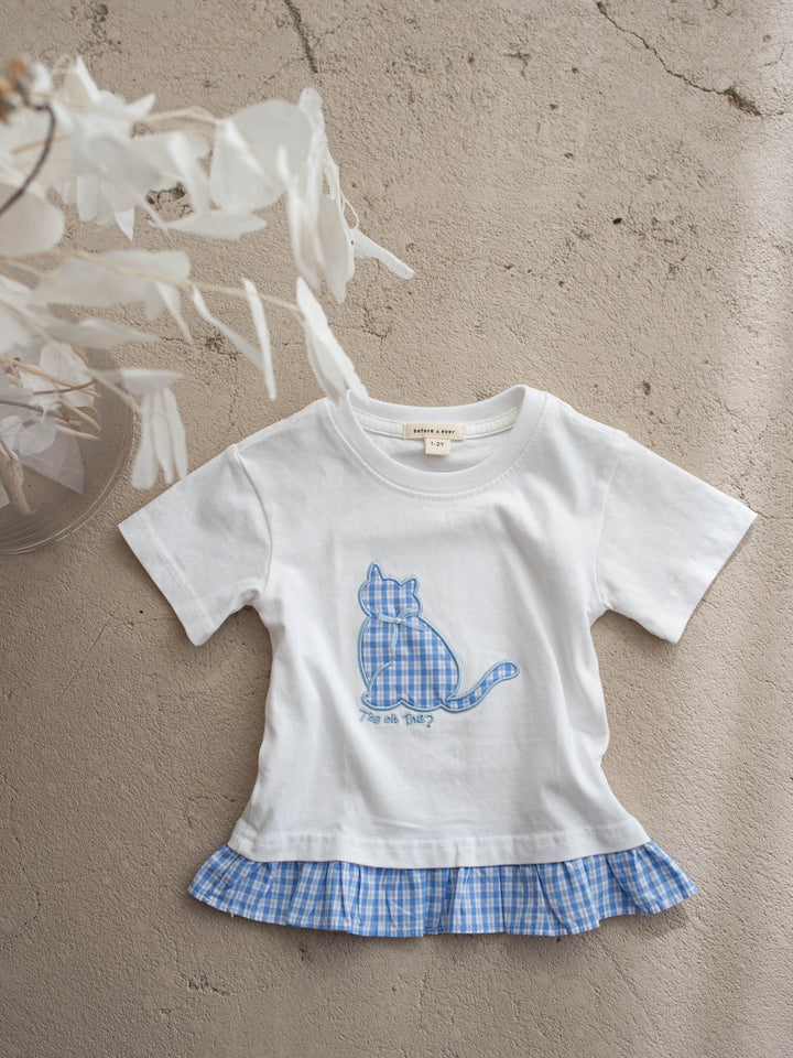 Milo Cat Tee – White