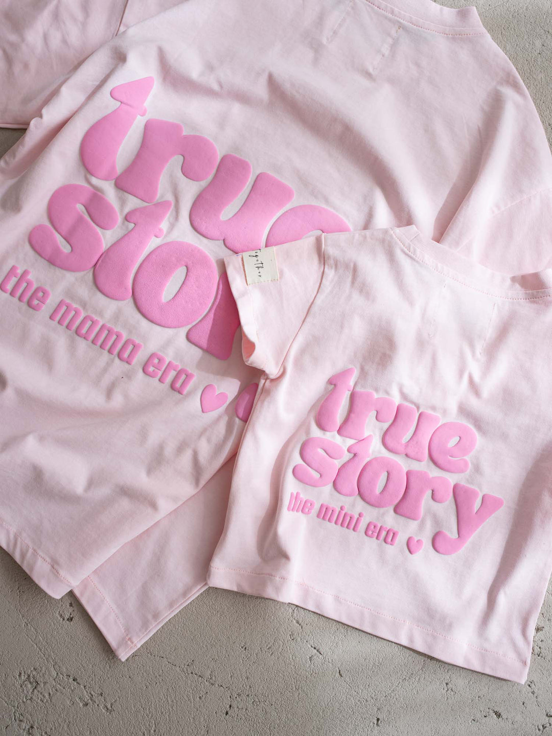 True Story Tee - Light Pink