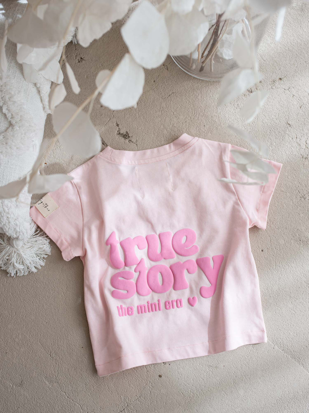 True Story Tee - Light Pink