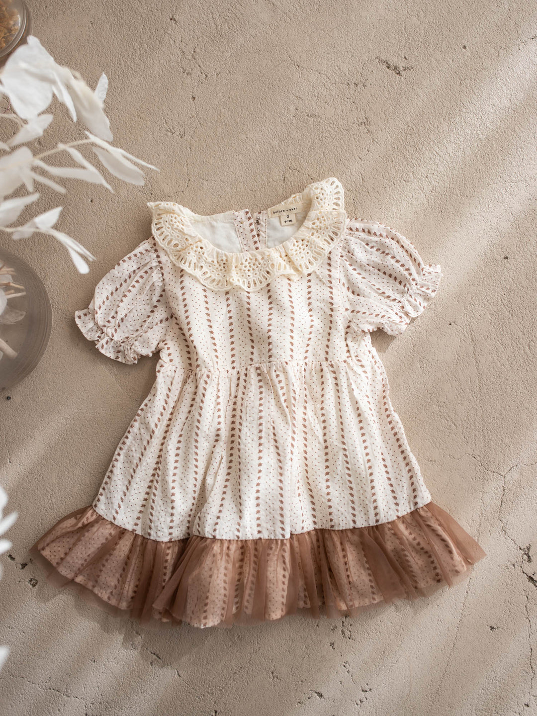 Baby Girl Floral Cotton Dress - Coco Belle