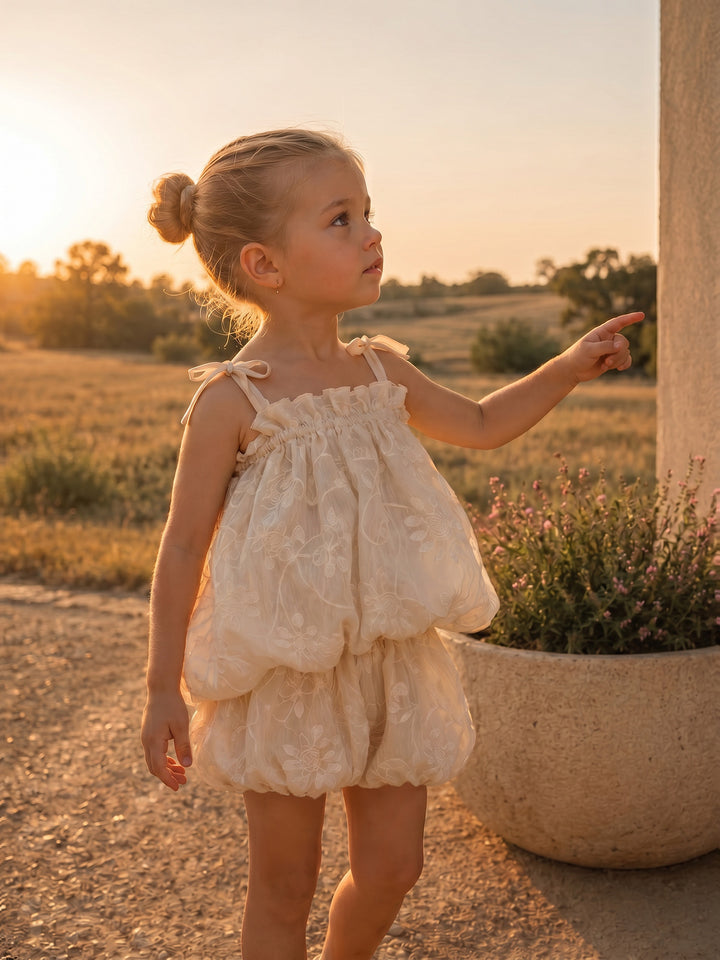 Love, Always Top & Shorts Set - Ivory