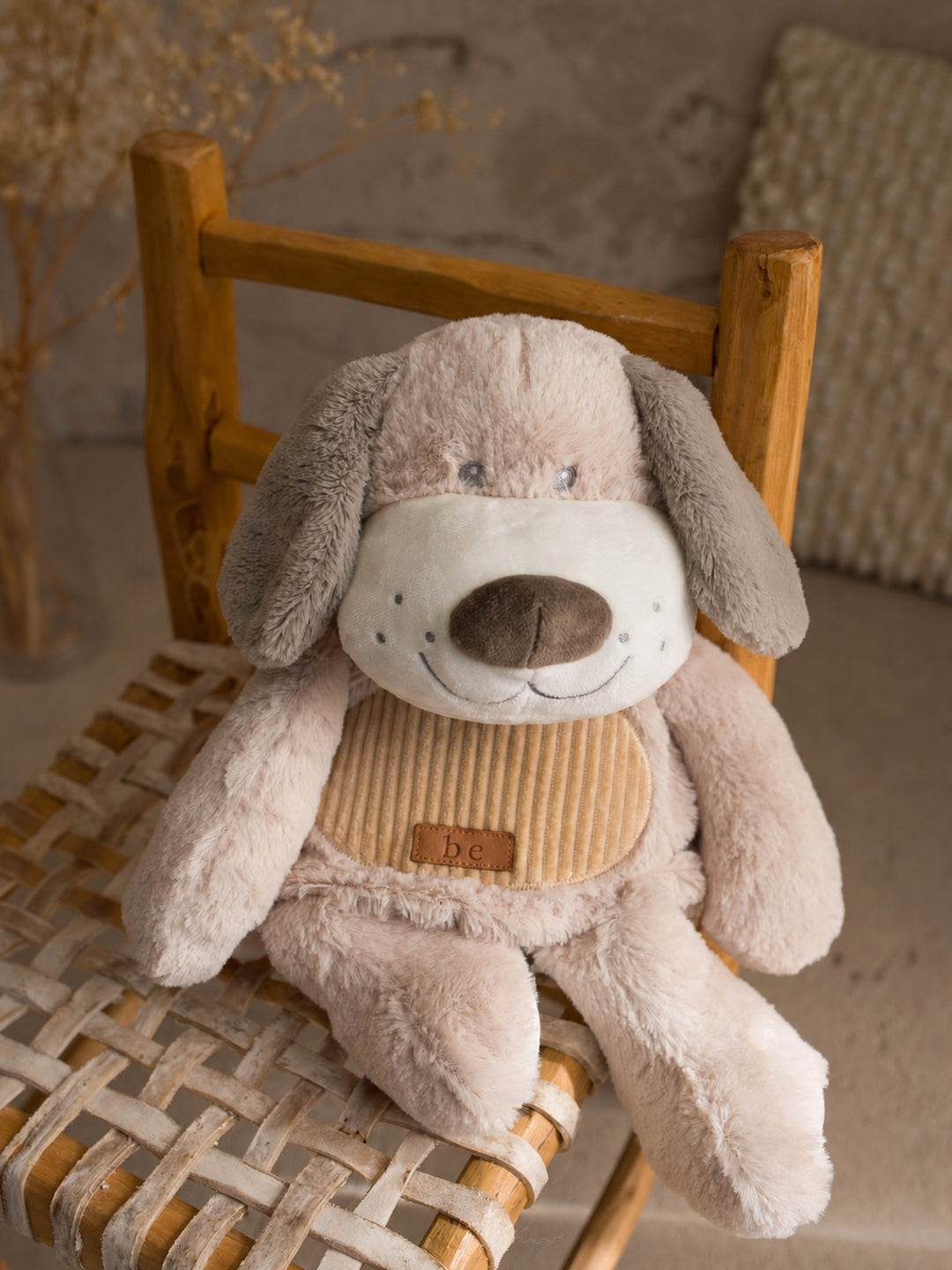 Pip the Puppy plush backpack for kids, front view of the puppy sidekick backpack - Before & Ever Kids
