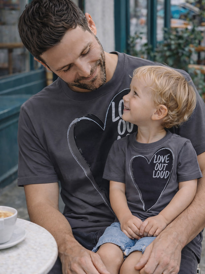 Love Out Loud Tee - Grey