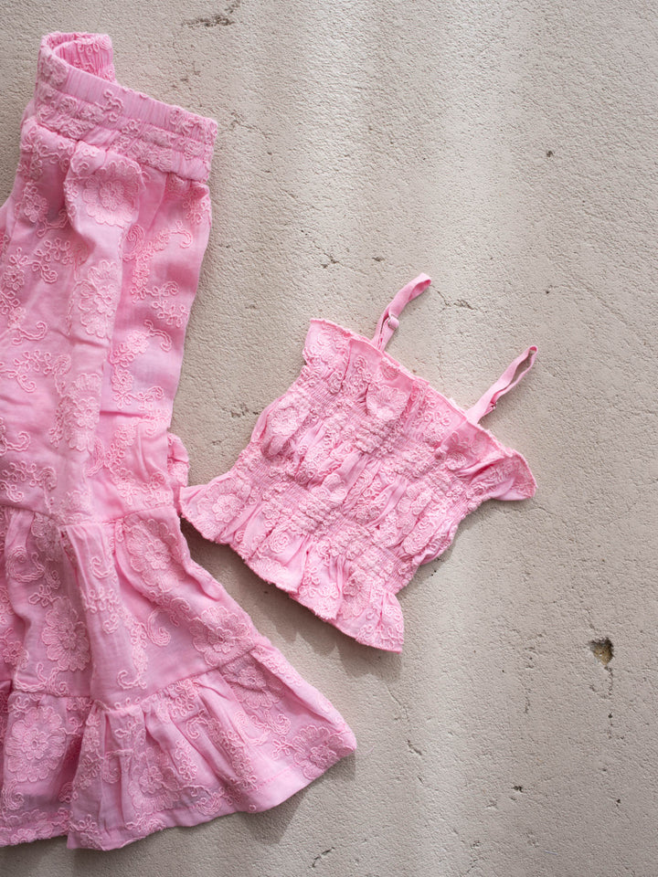 Chasing Pink Skies Top & Pants Set