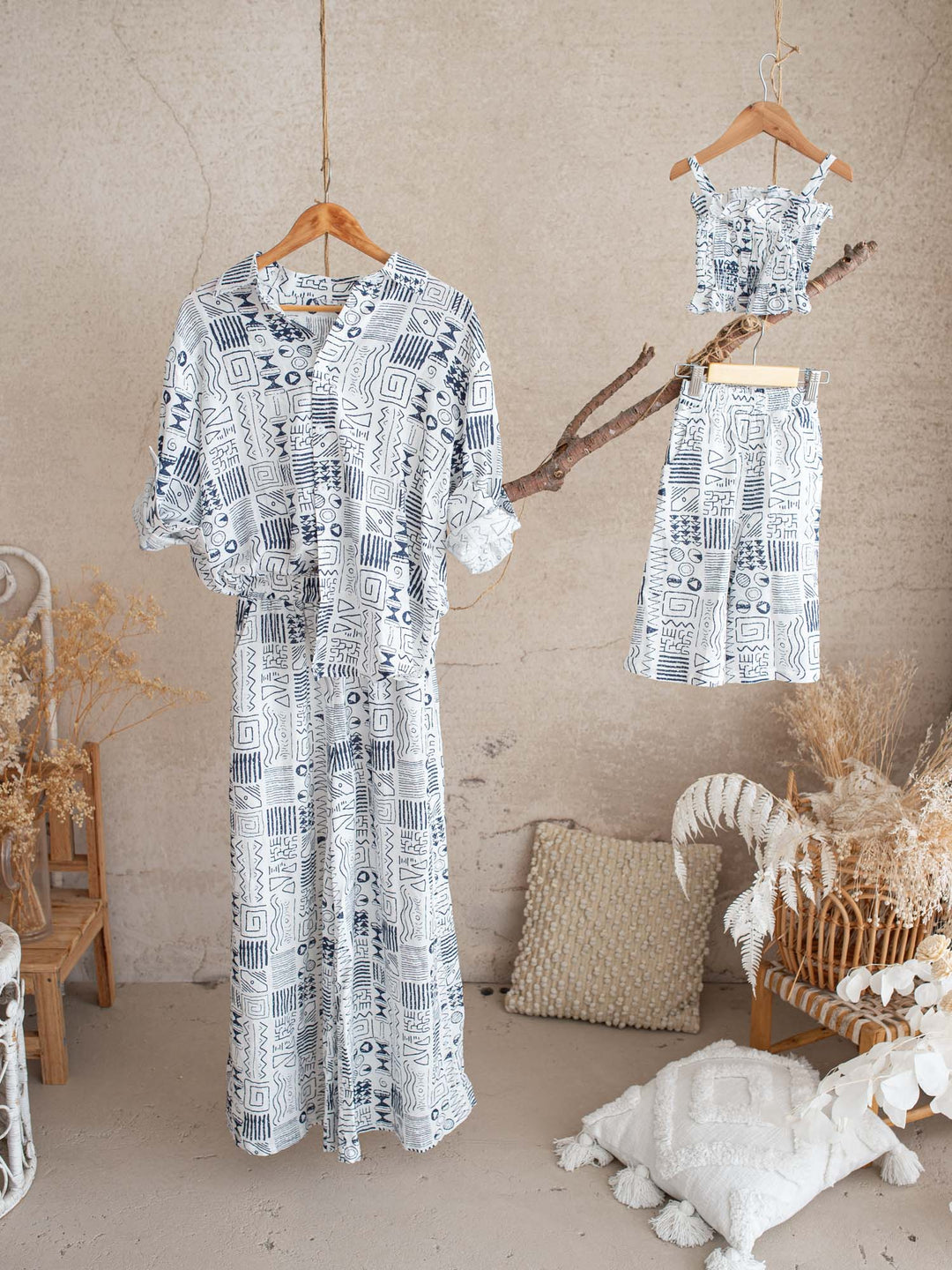Sand & Story Shirt & Pants Set for Mamas