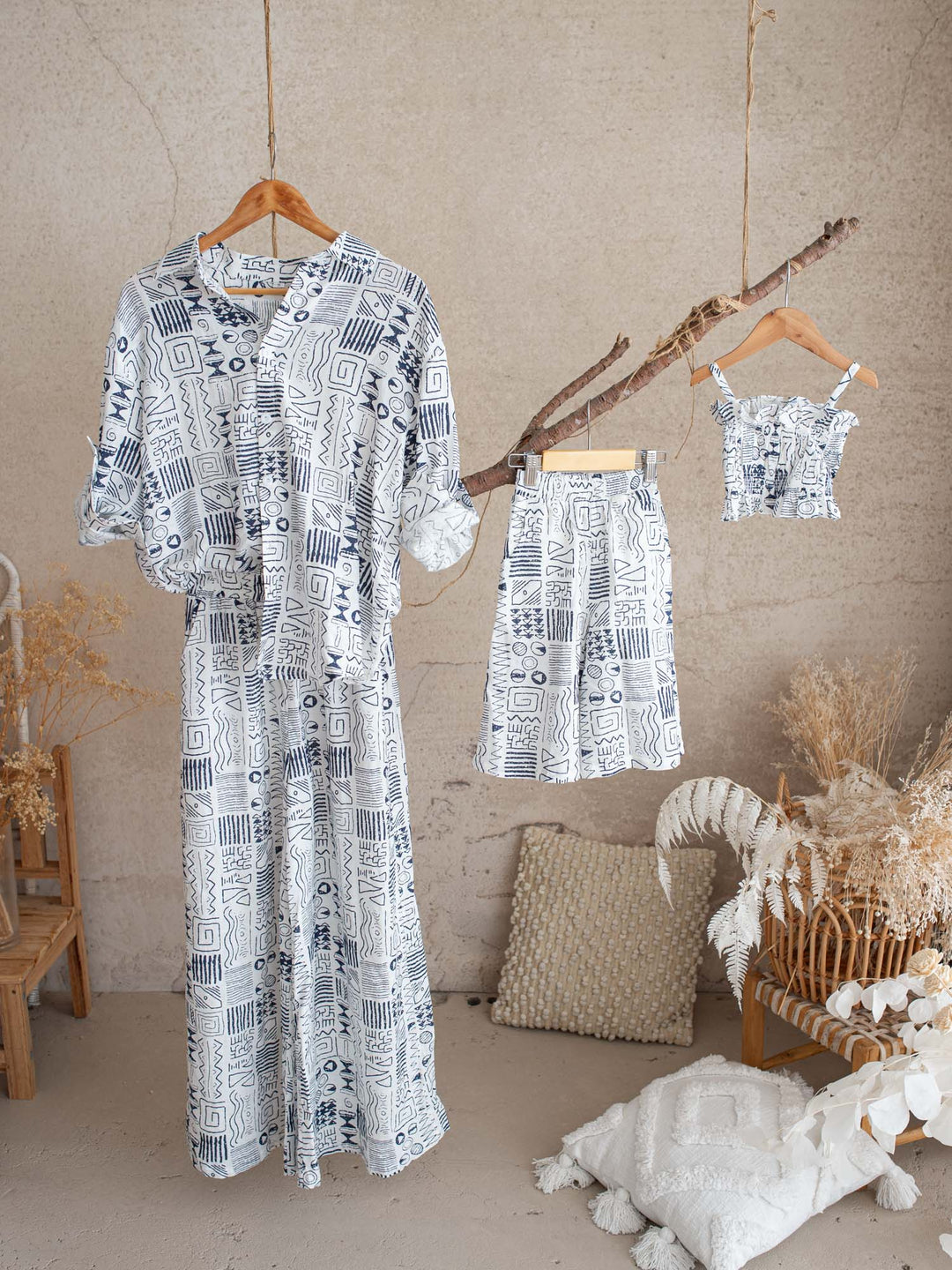 Sand & Story Shirt & Pants Set for Mamas