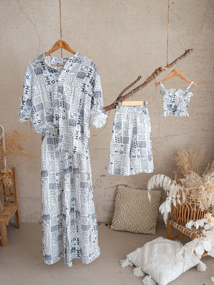 Sand & Story Shirt & Pants Set for Mamas