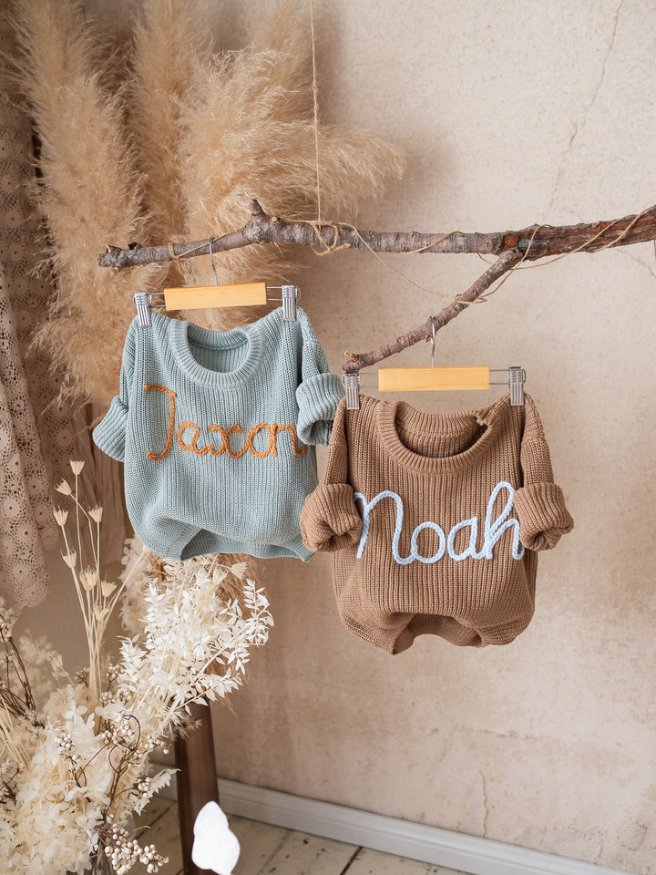 Written in Thread Sweater - Cocoa