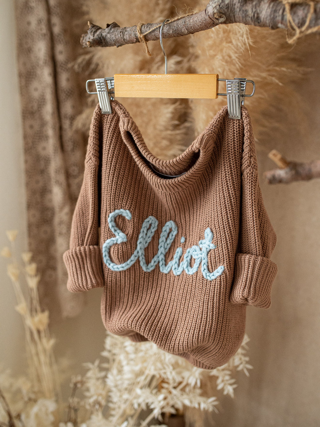 Written in Thread Sweater - Cocoa