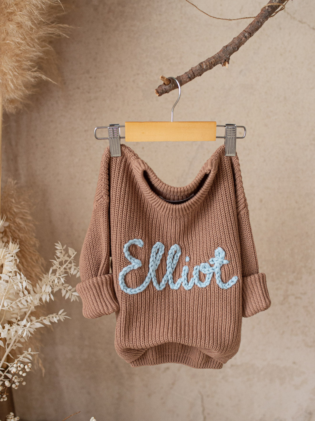 Written in Thread Sweater - Cocoa