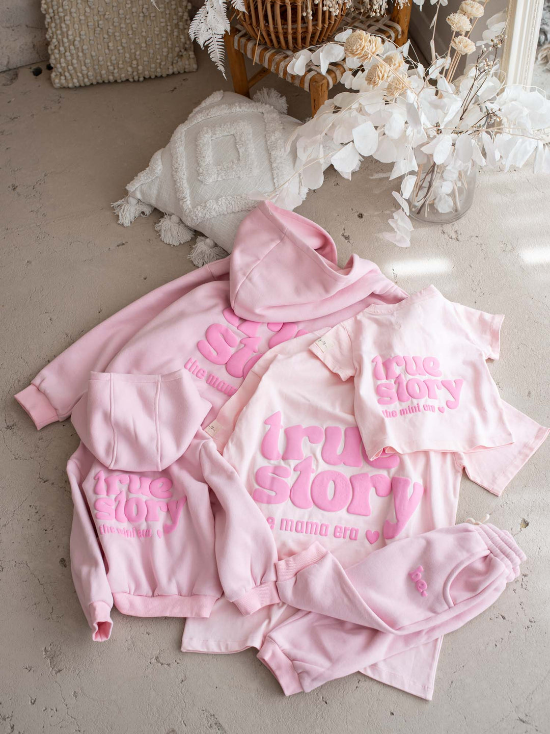 True Story Tee - Light Pink