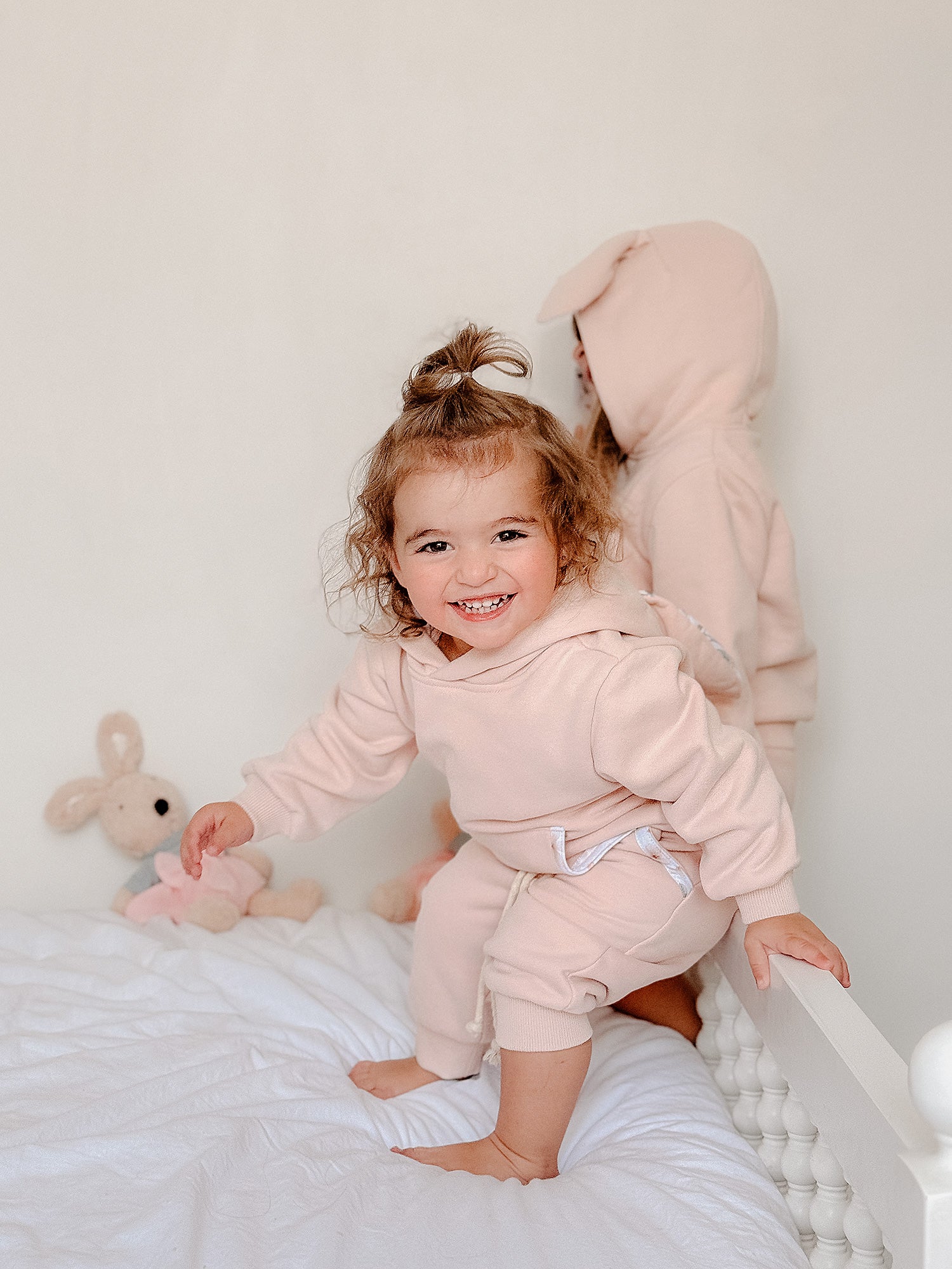 パーカー JILTU baby frill foodie (baby pink) Pink Baby Girl Hoodie With Ears – Before & Ever