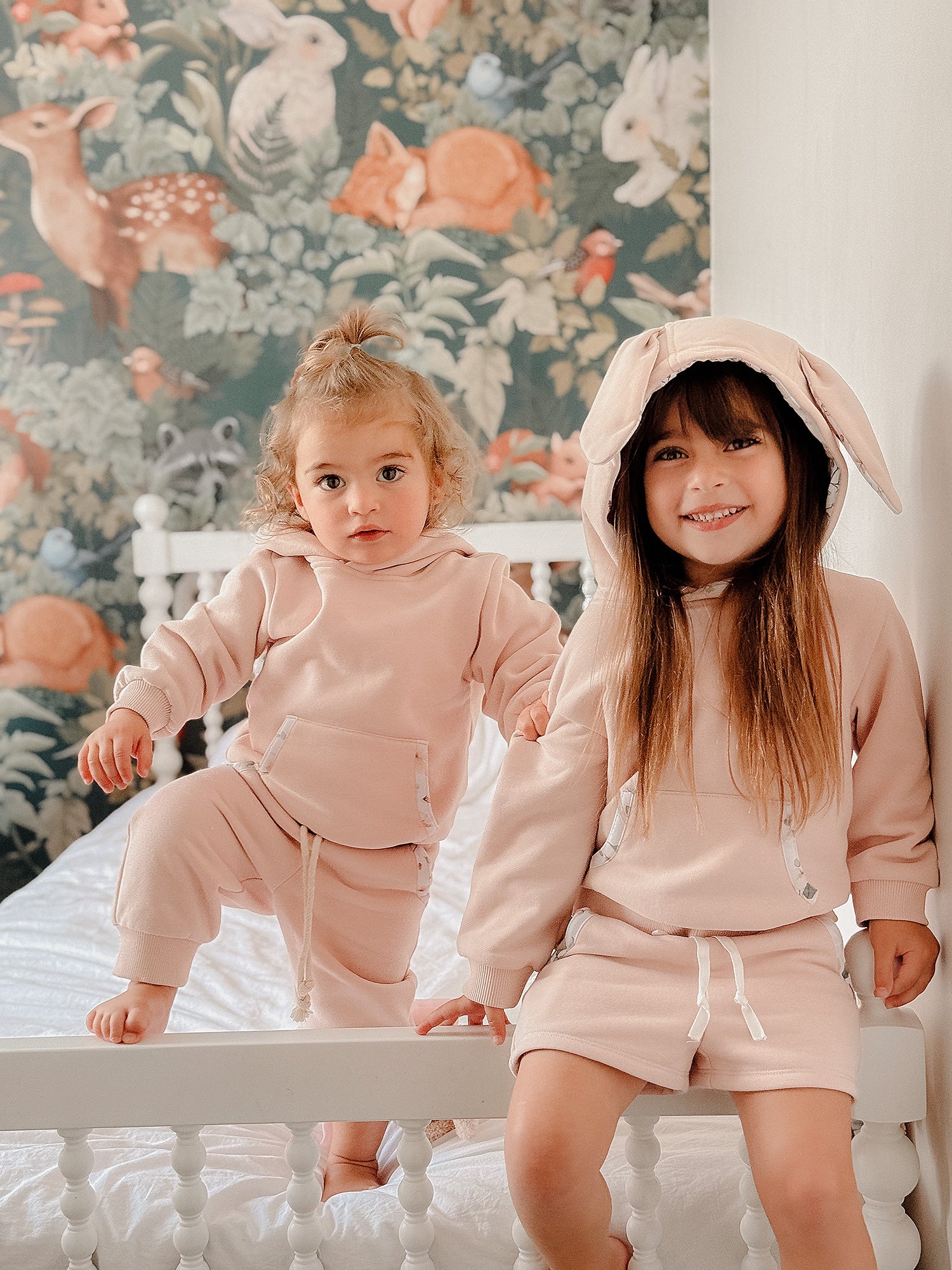 Pink Baby Girl Hoodie With Ears – Before & Ever