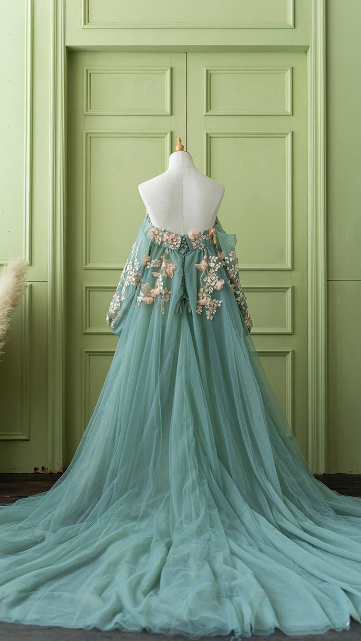 Truly Madly Deeply - Teal Green